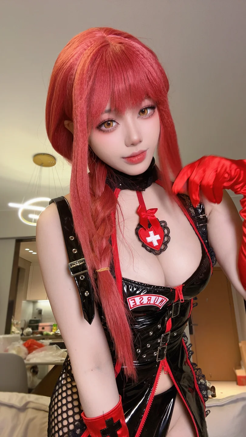 九言 - Nurse Makima [35P-182MB] tg@simisebaisi 【丝足阁】014.webp